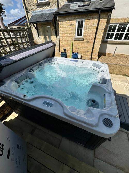 hot tub installation