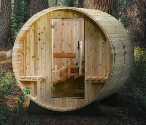 Barrel Garden Sauna