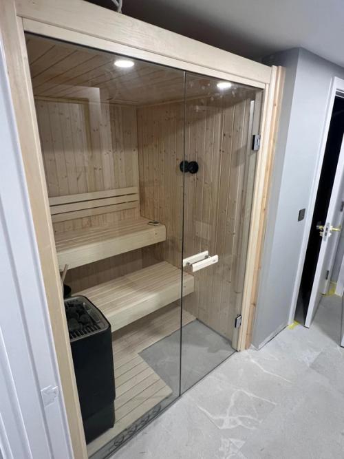 Sauna installation