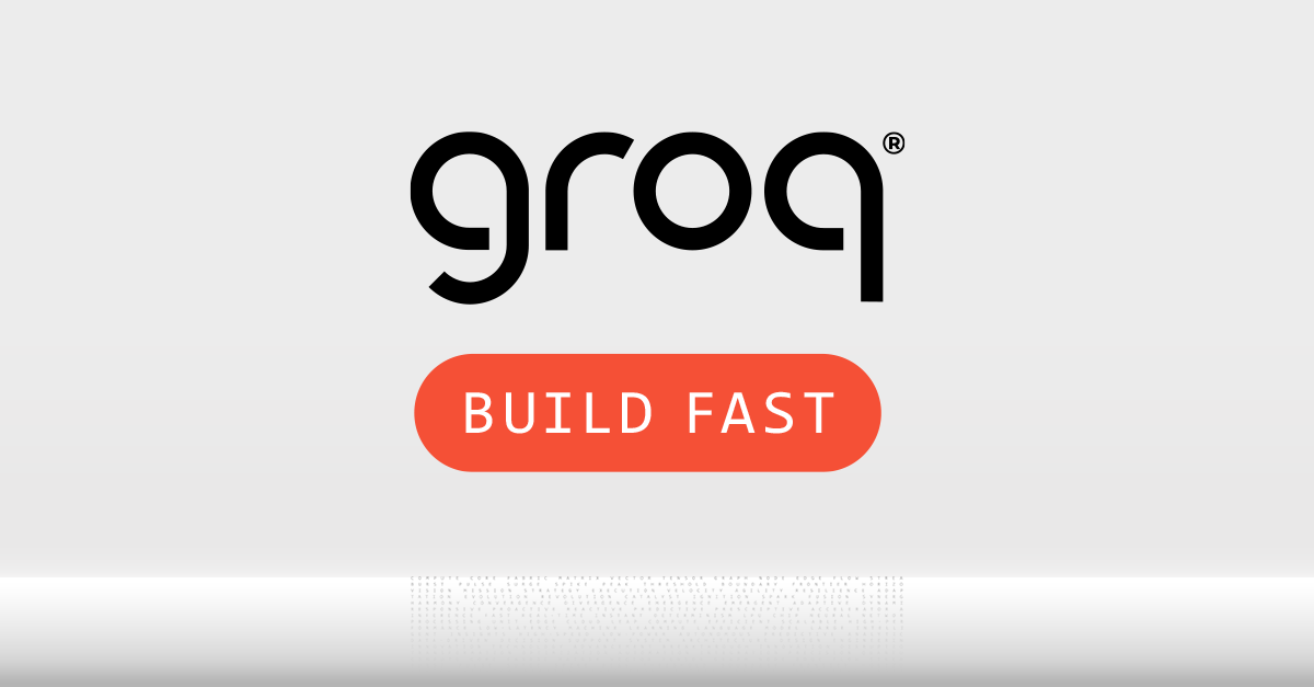 Groq Infrastructure For Inference built for speed, quality, cost and scale