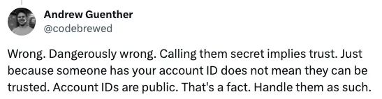 Tapping the Leaking AWS Account ID Faucet