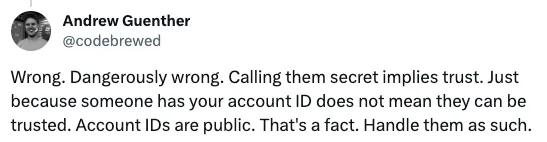 Tapping the Leaking AWS Account ID Faucet