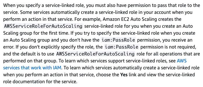 Things you wish you didn't need to know about AWS service-linked roles