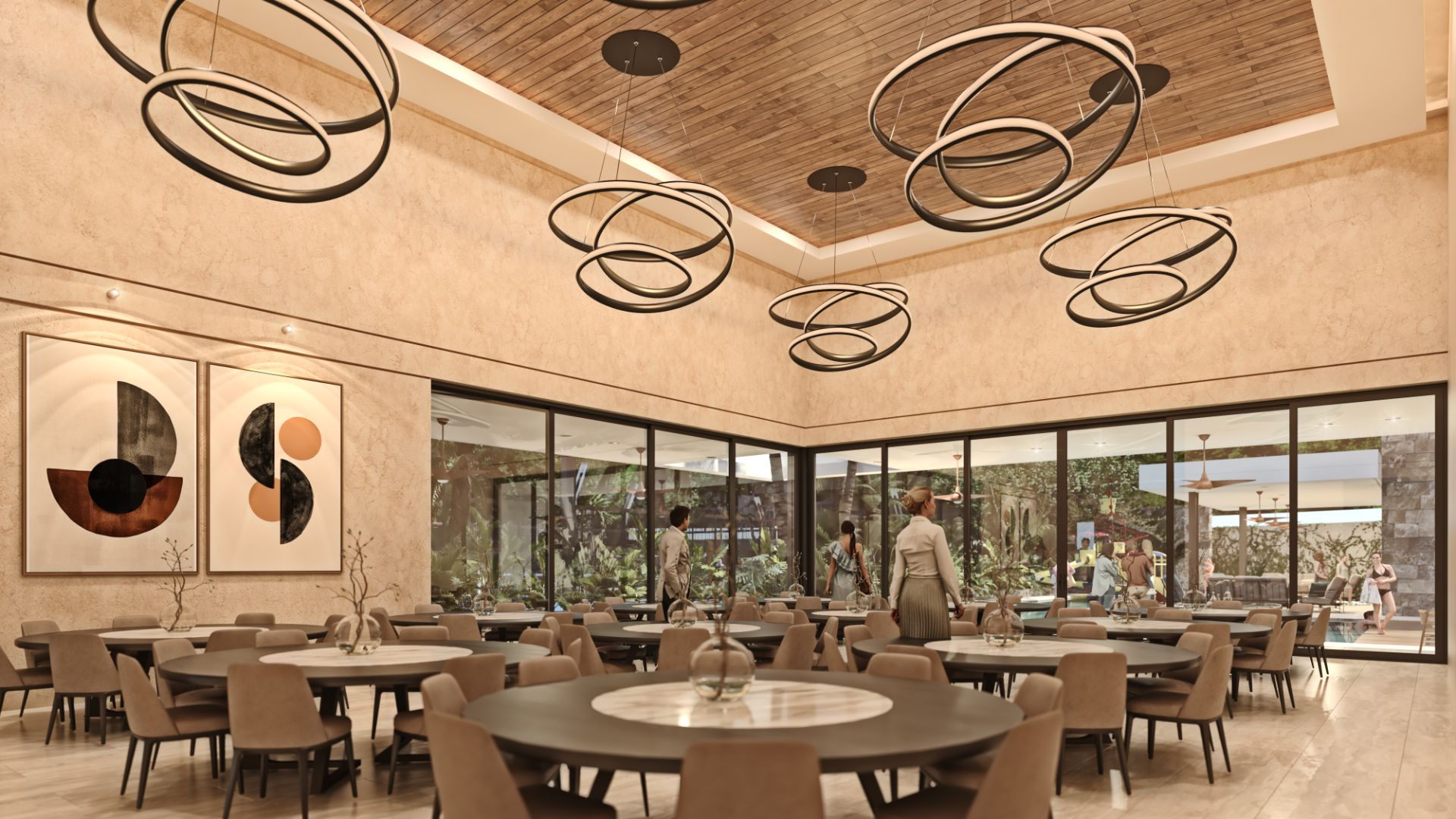 Amada Residencial - Salón de eventos