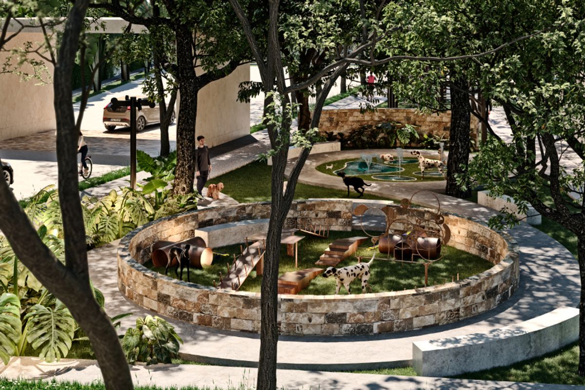 Pet Park en Privada Amada Residencial al norte de Mérida Yucatán