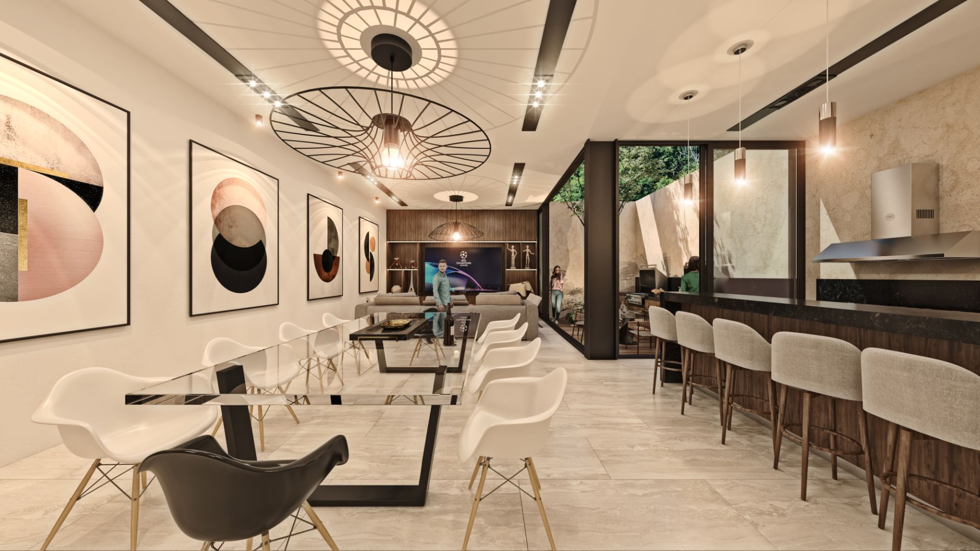 Amada Residencial - Salón de adultos