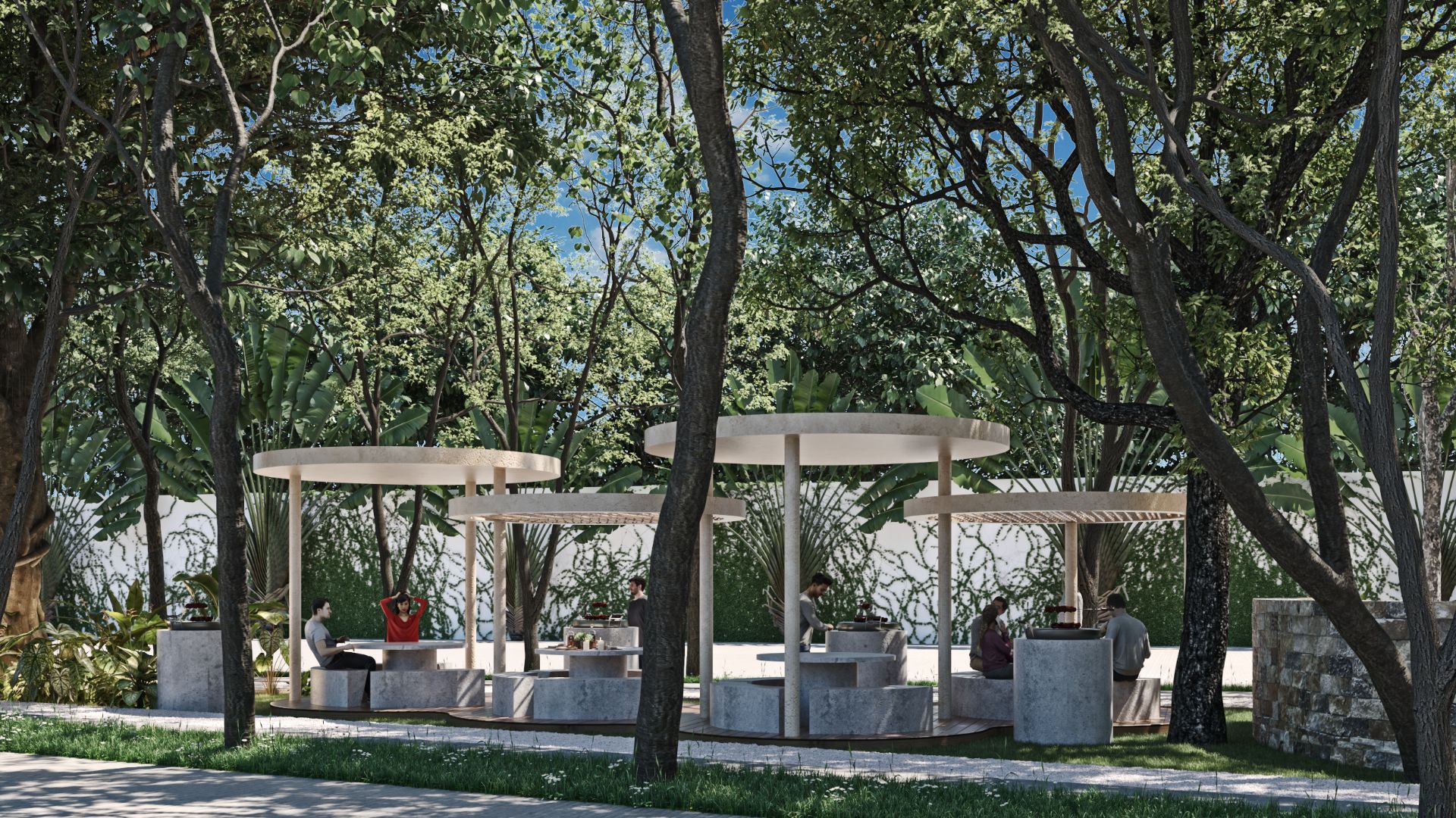 Amada Residencial - Área de Grill