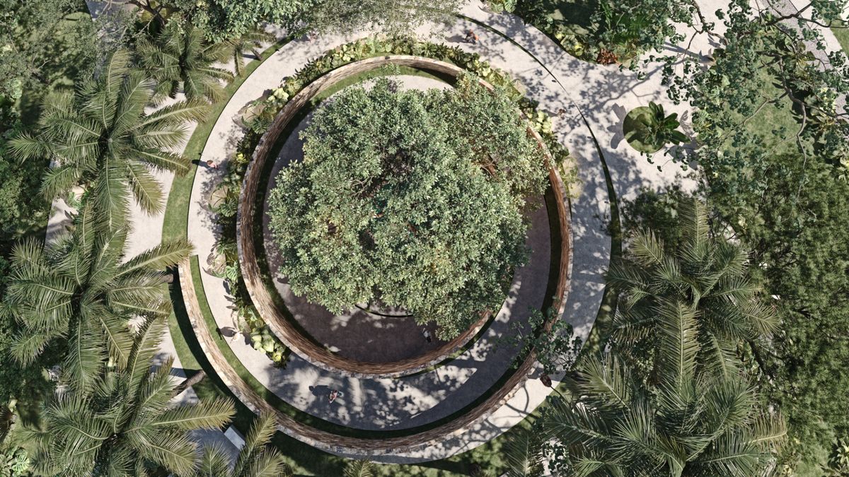 Caracol de la Privada Amada Residencial en Conkal, para una vida sustentable