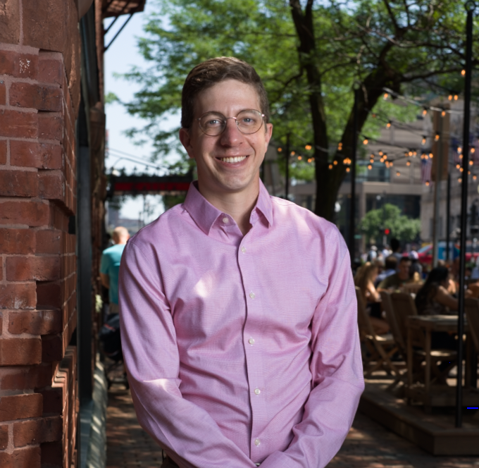 VIctor Cohen in Back Bay, Boston