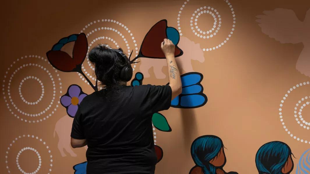 APWIN wall drawing