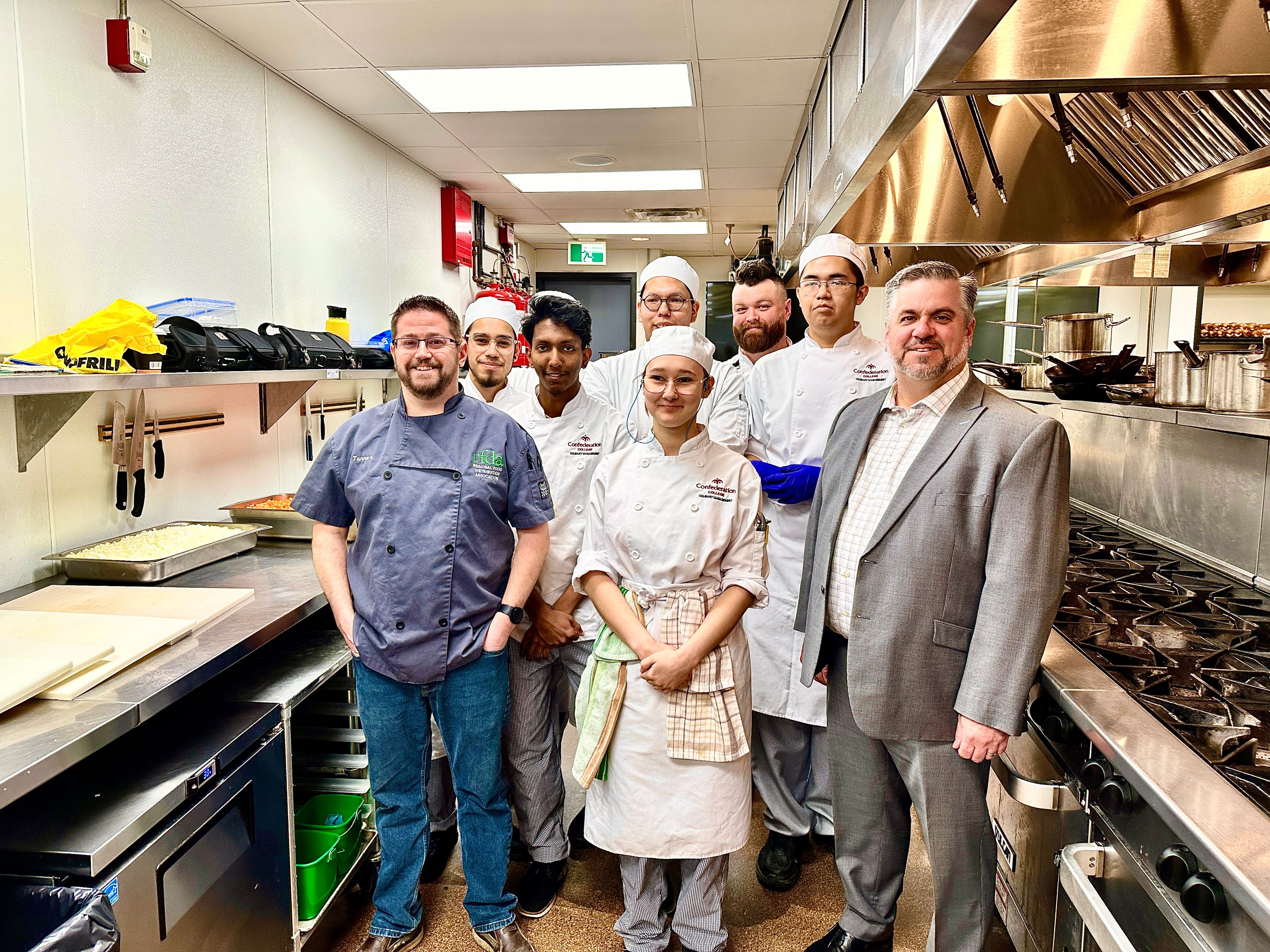 Confederation College Culinary Students