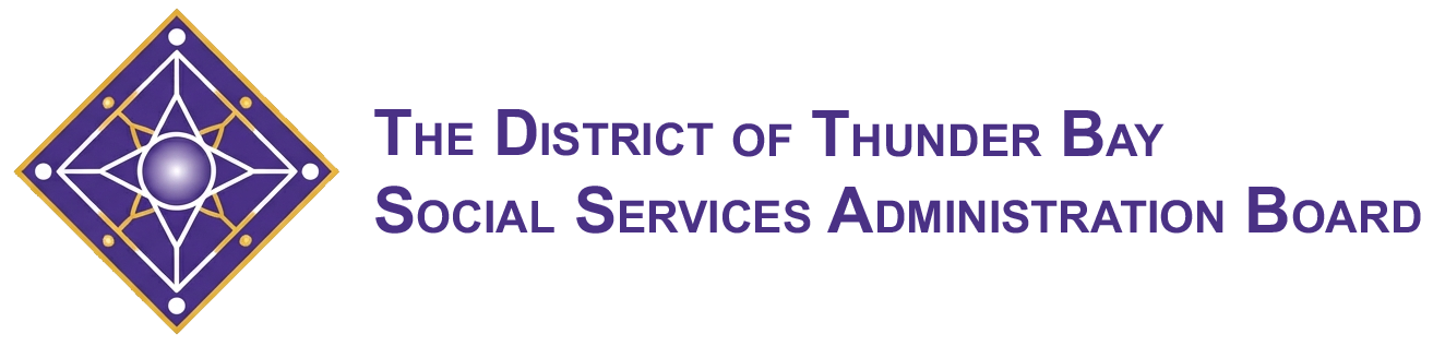 The District of Thunder Bay Social Services Administration Board logo