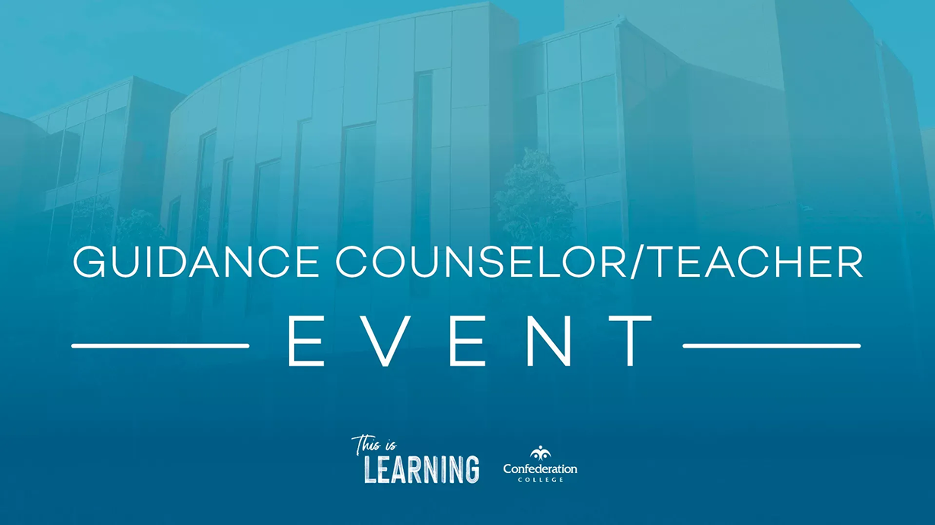 Guidance Counsellor Event Banner