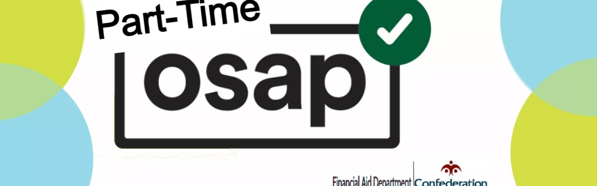 Image for Part-Time OSAP Application