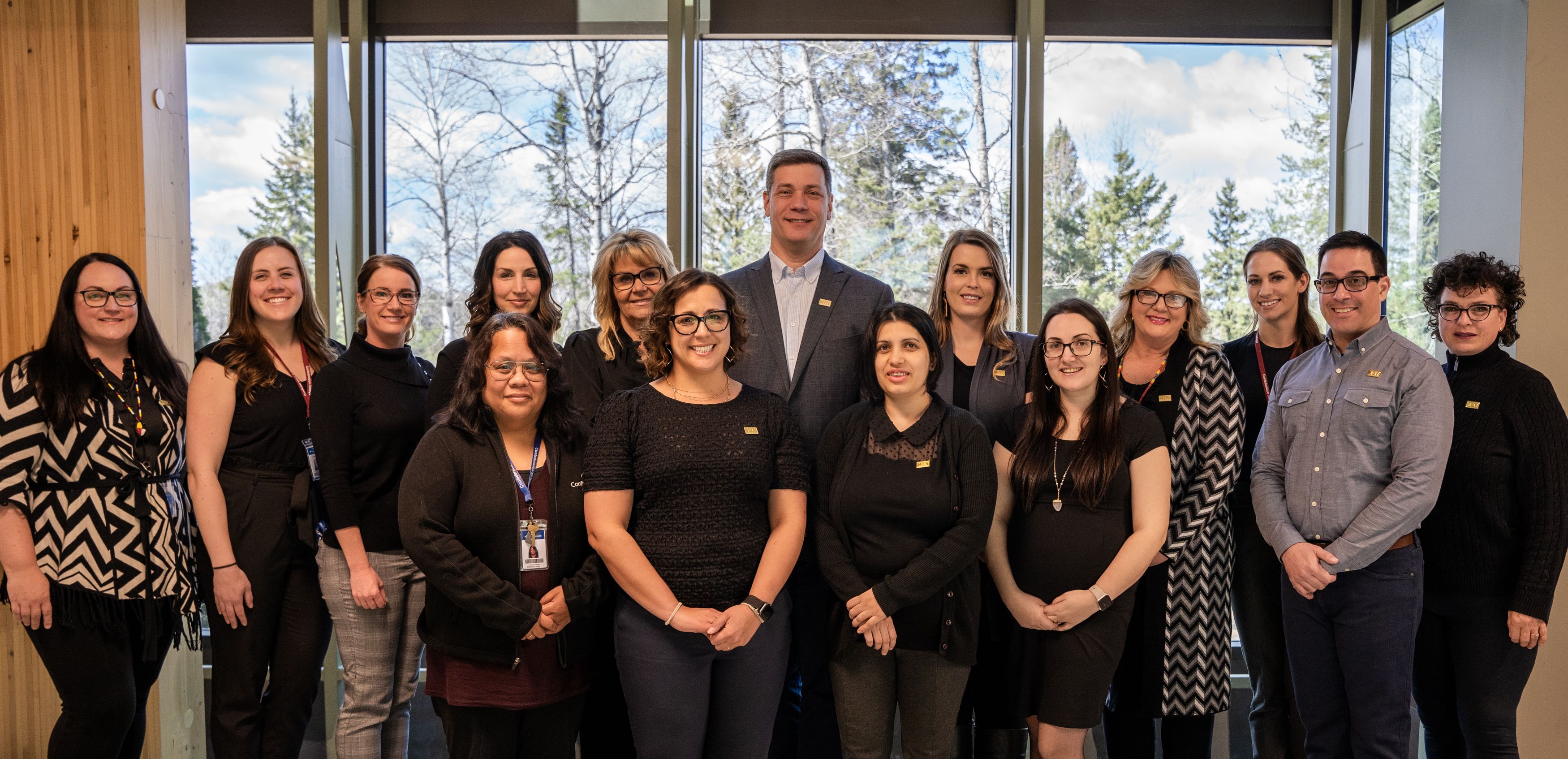 BScN Faculty & Staff gathered at Confederation College to celebrate the program’s BPSO pre-designation