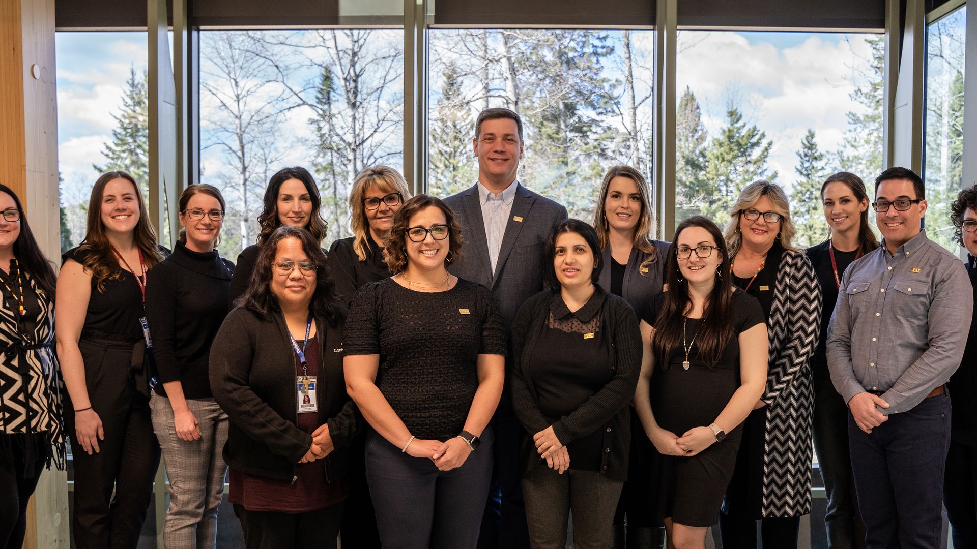 BScN Faculty & Staff gathered at Confederation College to celebrate the program’s BPSO pre-designation