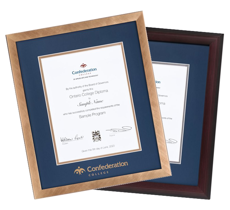 Diploma frames