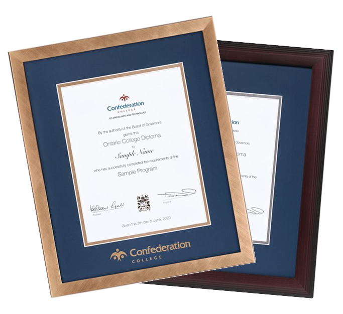 Diploma frames
