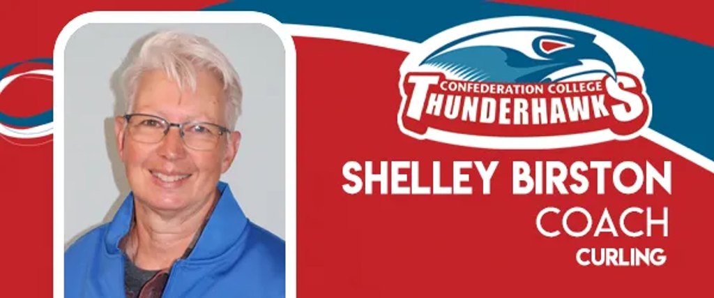 Shelley Birston curling coach