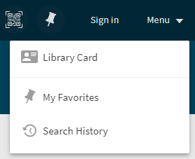 My Account - Library Card Graphic