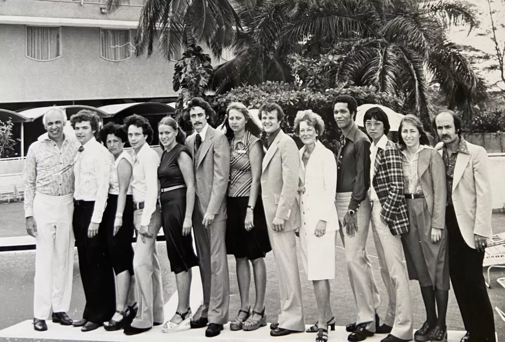 Bill Greaves in a group photo