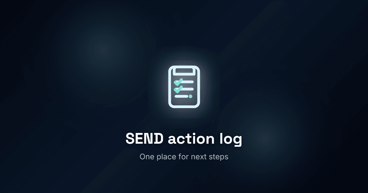 How to keep a SEND action log that staff will actually use