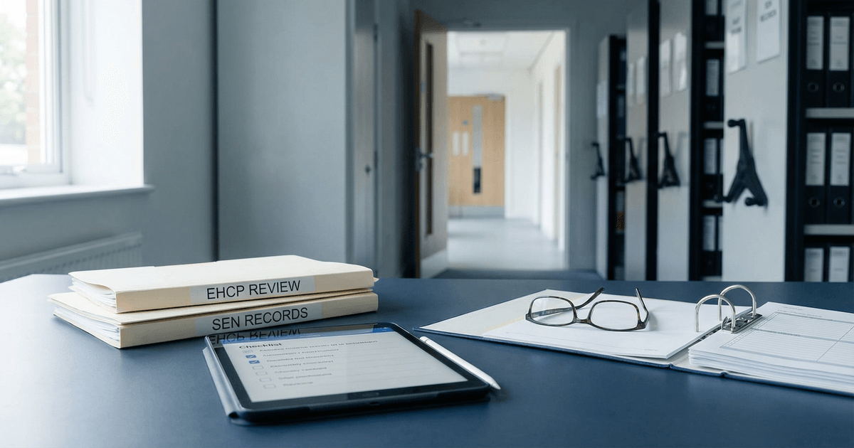 Hero image for EHCP annual review: a practical checklist for SENCOs and school leaders