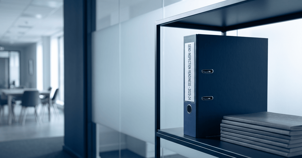 What schools need ready for an area SEND inspection