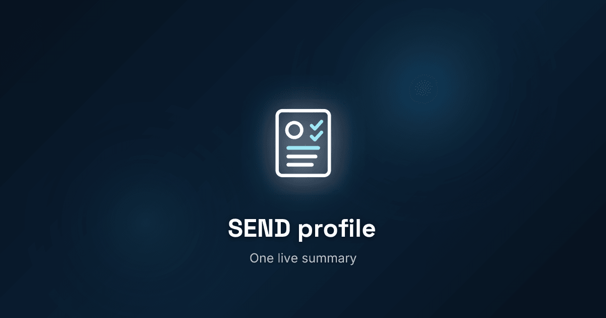 How to build a one-page SEND profile that staff will actually use