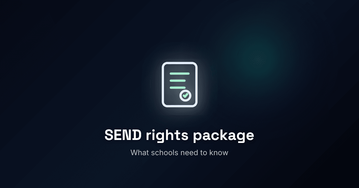 What the new SEND rights package means for schools
