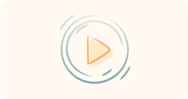 Play button video media resources icon