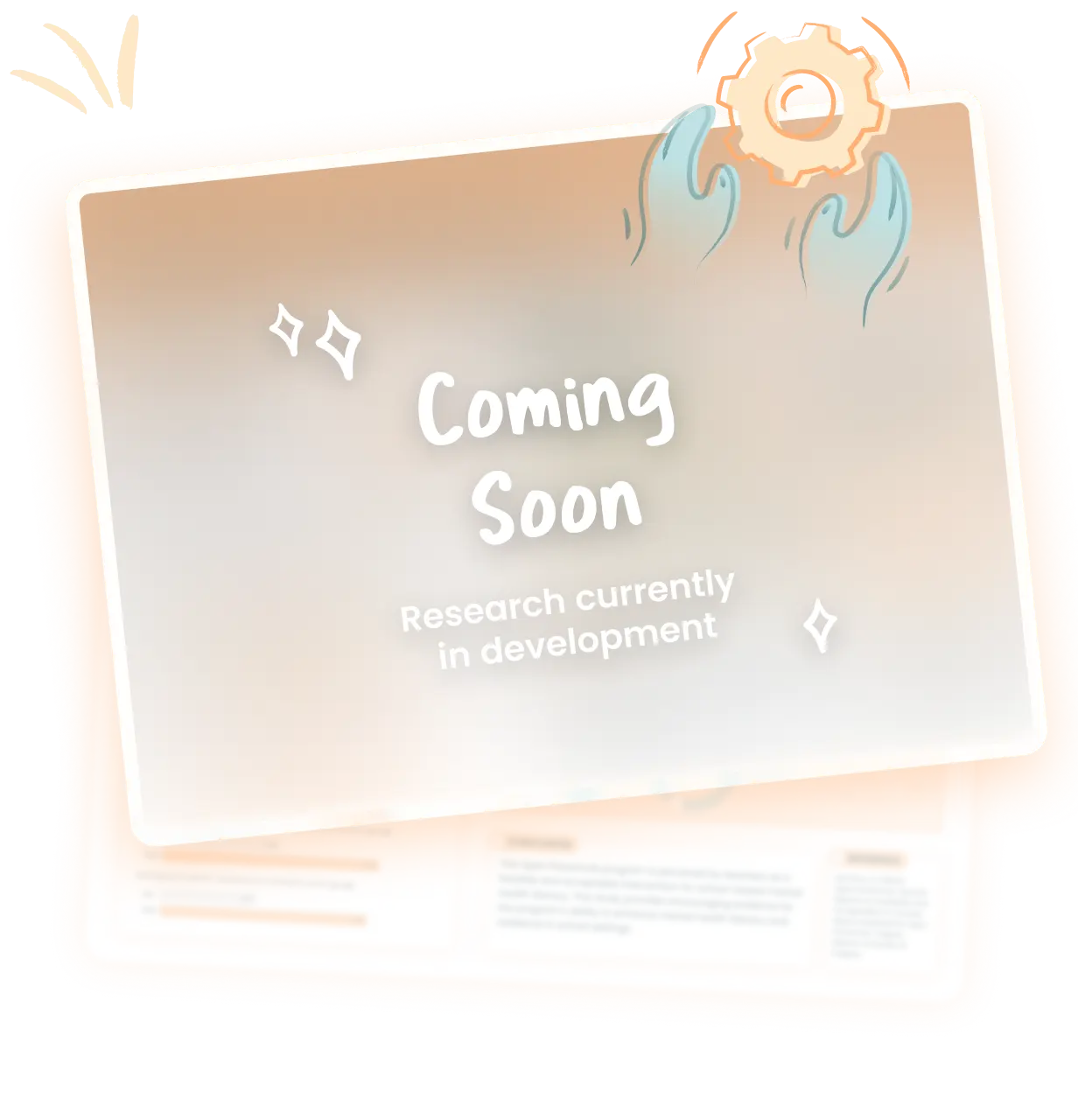 Coming soon - Research currently in development