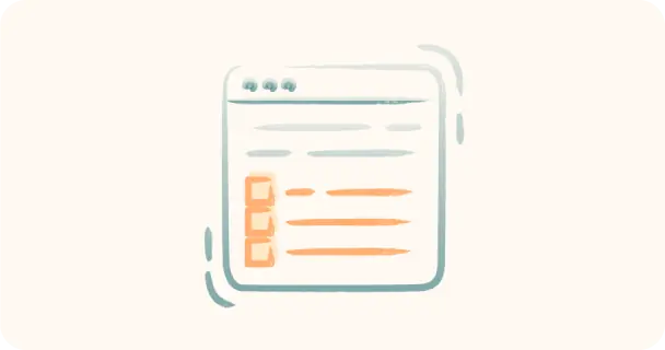 Checklist assessment progress tracking icon