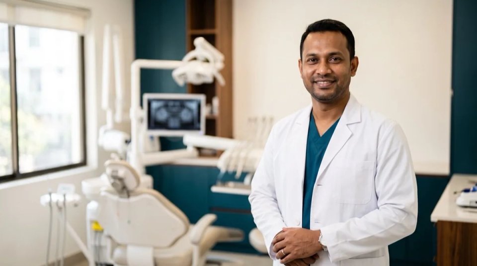 Dr. Md. Rajib Hossain - Consulting with patient