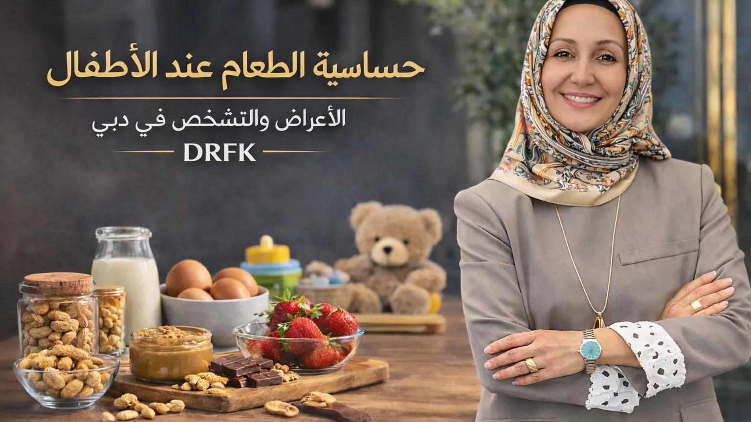 حساسية الطعام عند الأطفال: الأعراض والعلاج | DRFK دبي