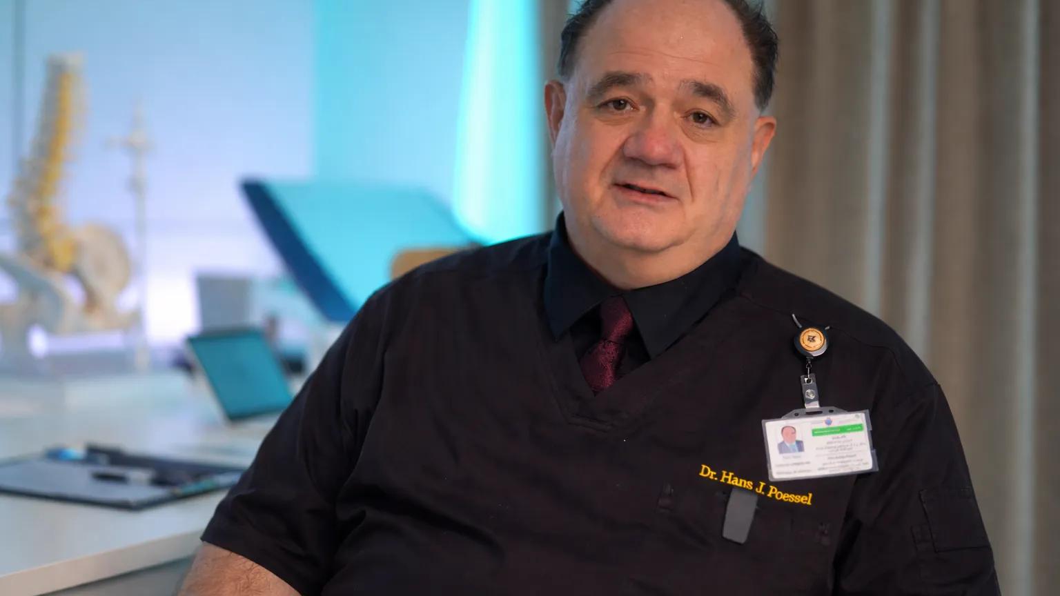 أفضل دكتور عظام في دبي | الدكتور هانس بوسل – DRFK