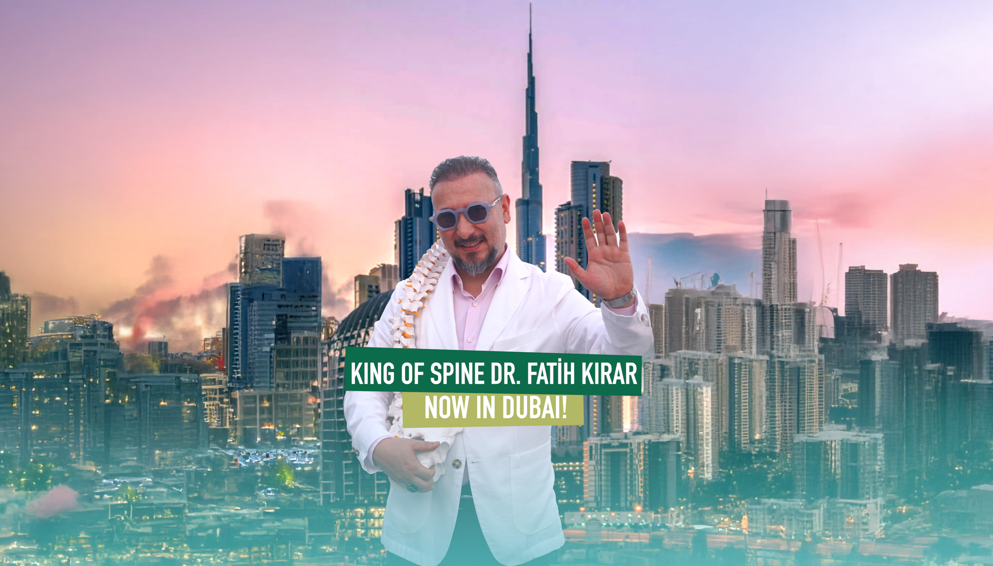 King of Spine: Dr Fatih Kırar at DRFK Spine Clinic Dubai