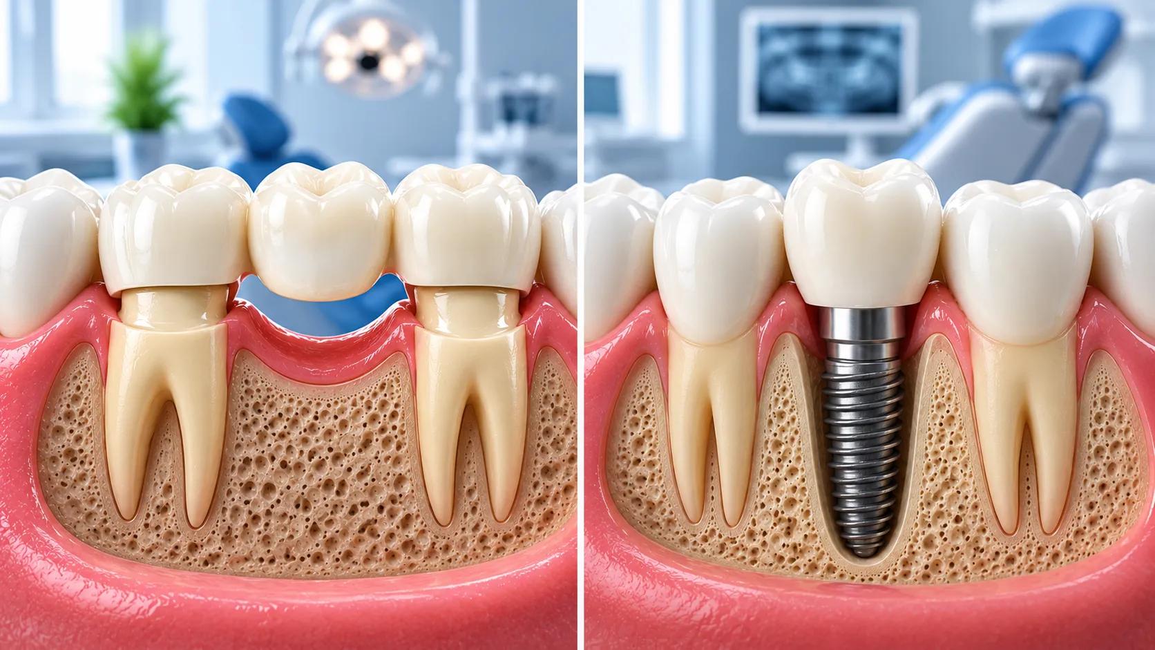 Dental Implant vs Bridge: Which Is Better? | DRFK Dubai
