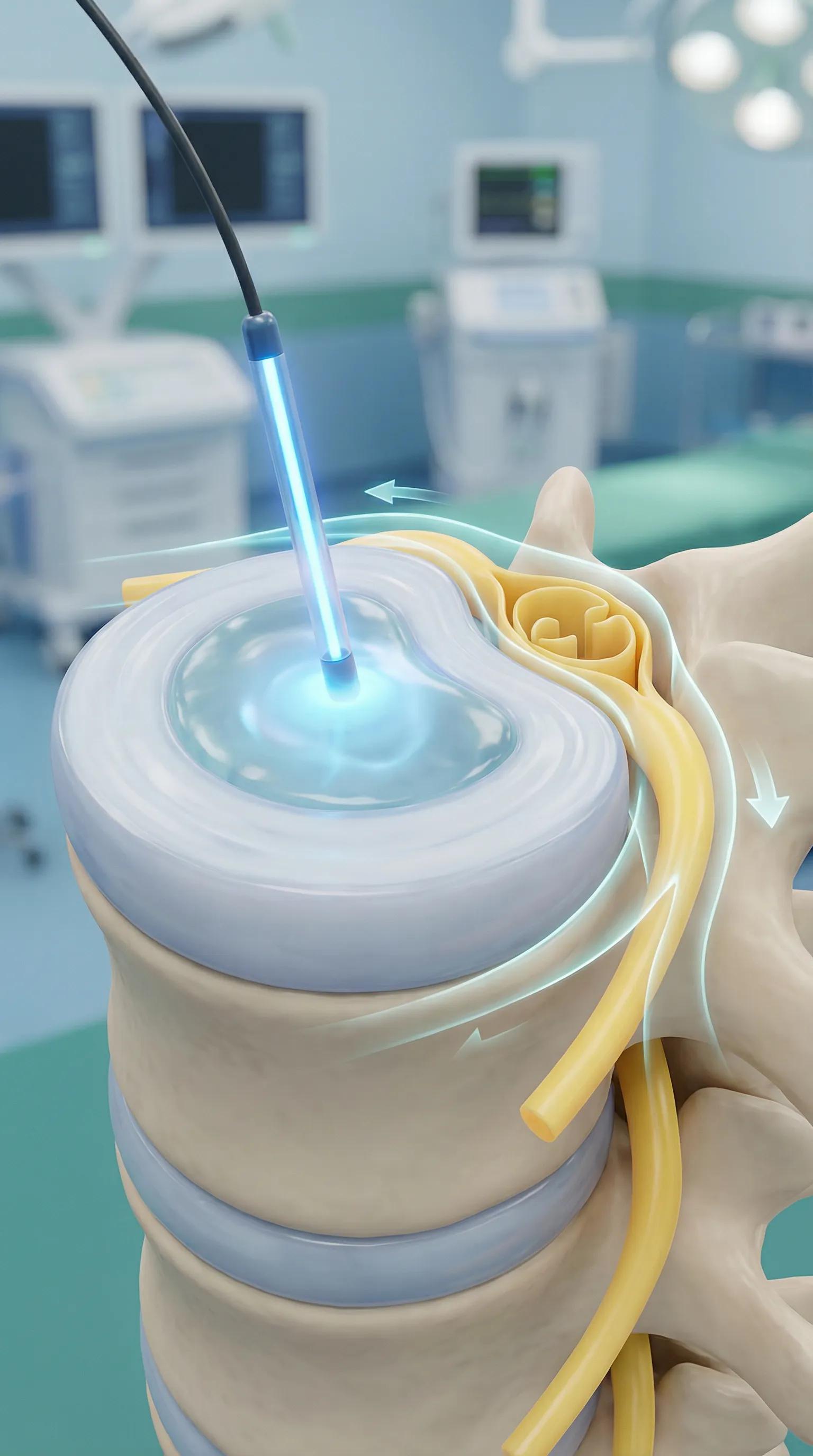 Minimally invasive laser disc treatment for spine – best neurosurgery in Dubai non-surgical hernia therapy