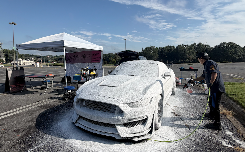 Supreme Nomads Pop-Up Detailing at Charlotte Car Meets