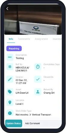 Cerev Work Order Detail