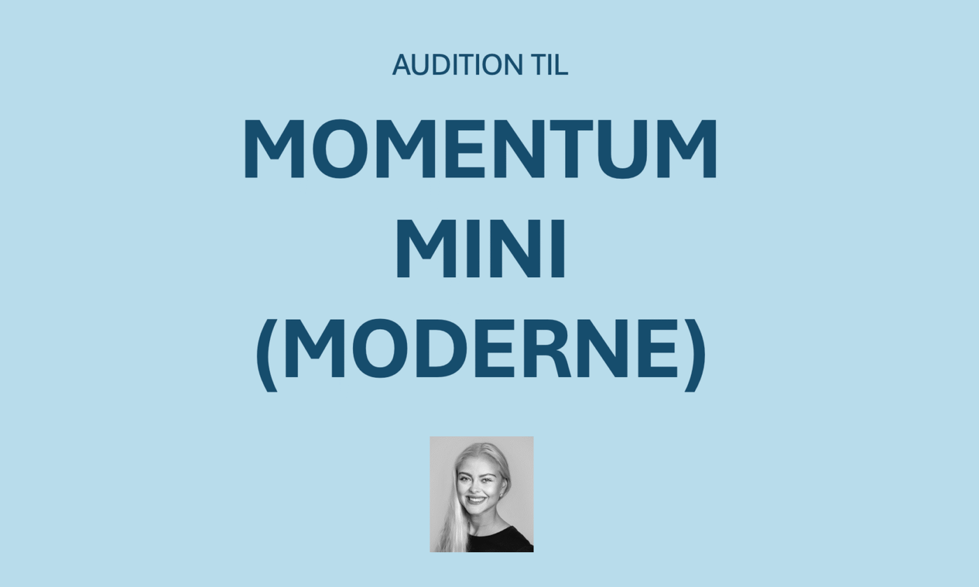 Momentum – nyt moderne/show kompagni