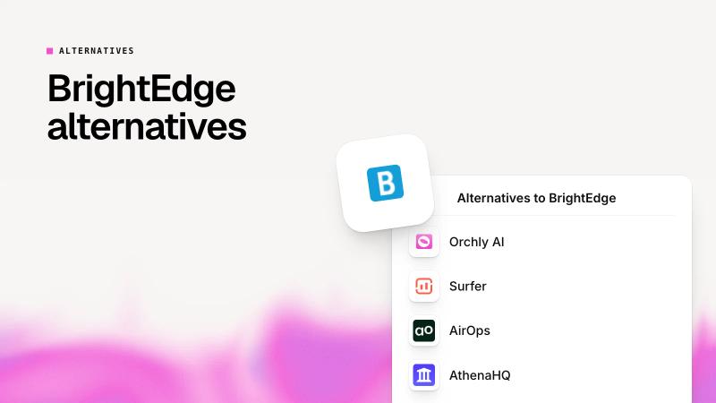 Best BrightEdge alternatives for SEO and AI search