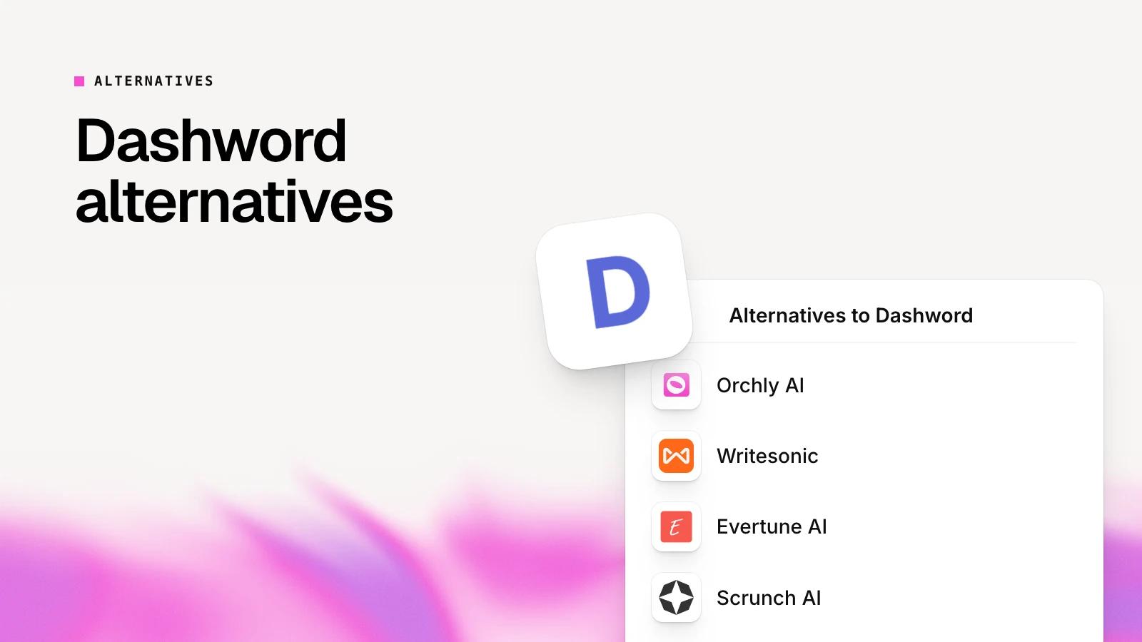 10 Best Dashword Alternatives in 2026 (Compared)