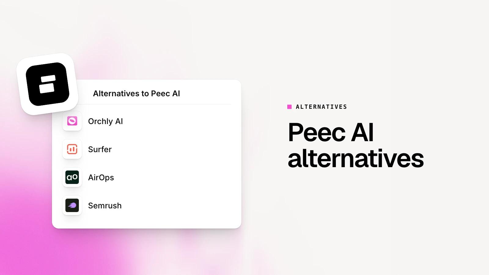 10 Best Peec AI Alternatives in 2026 (Tracking + Action)