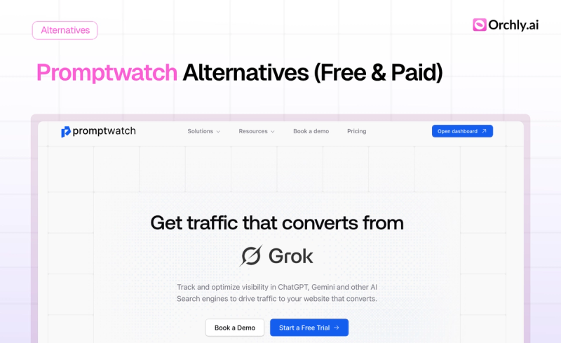 8 Best Promptwatch Alternatives 2026 (Free & Paid)
