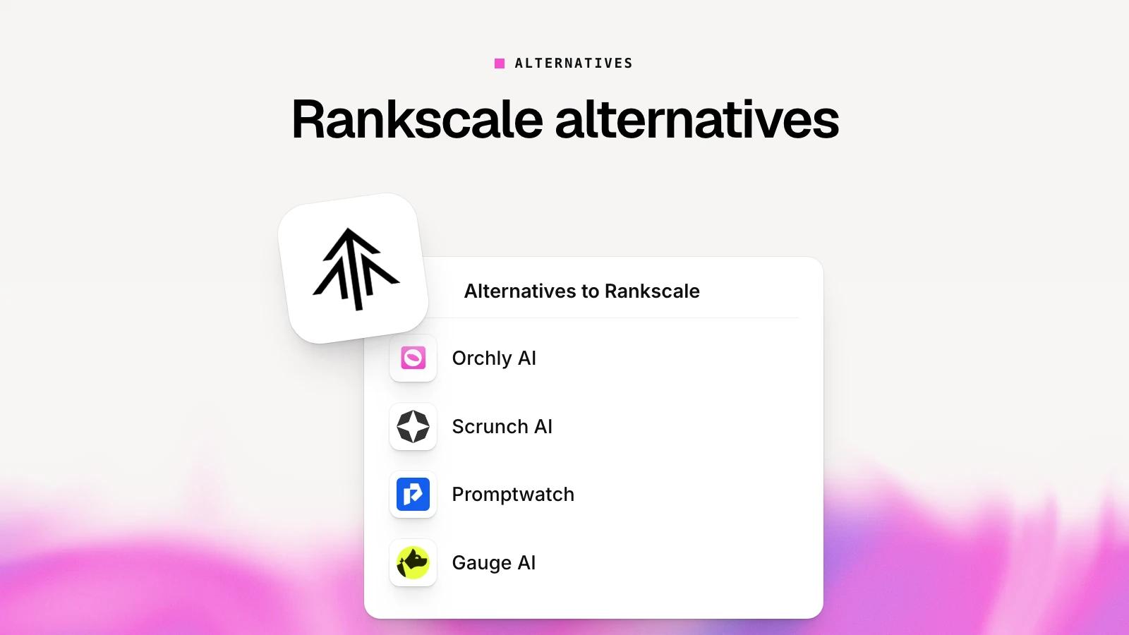 10 Best Rankscale Alternatives in 2026 (Compared)