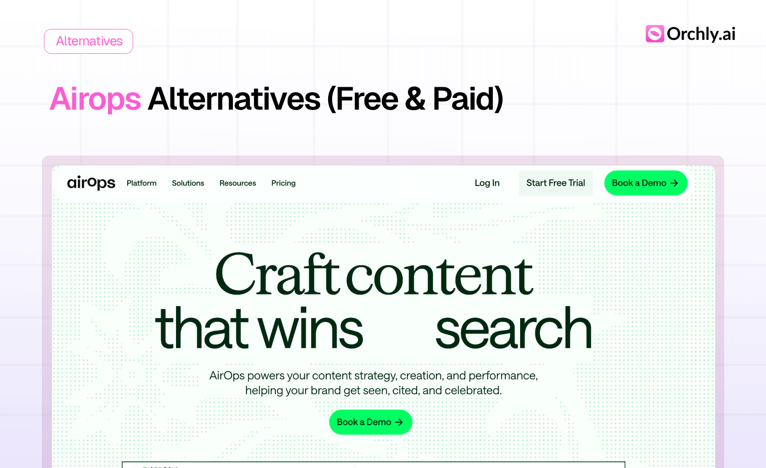 8 Best Airops Alternatives 2026 (Free & Paid)