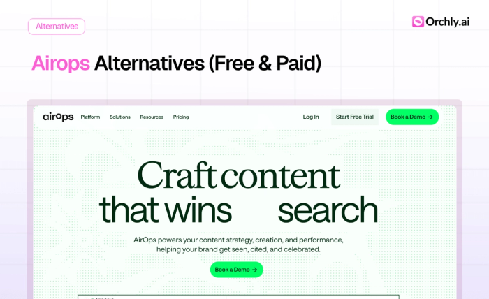 8 Best Airops Alternatives 2026 (Free & Paid)