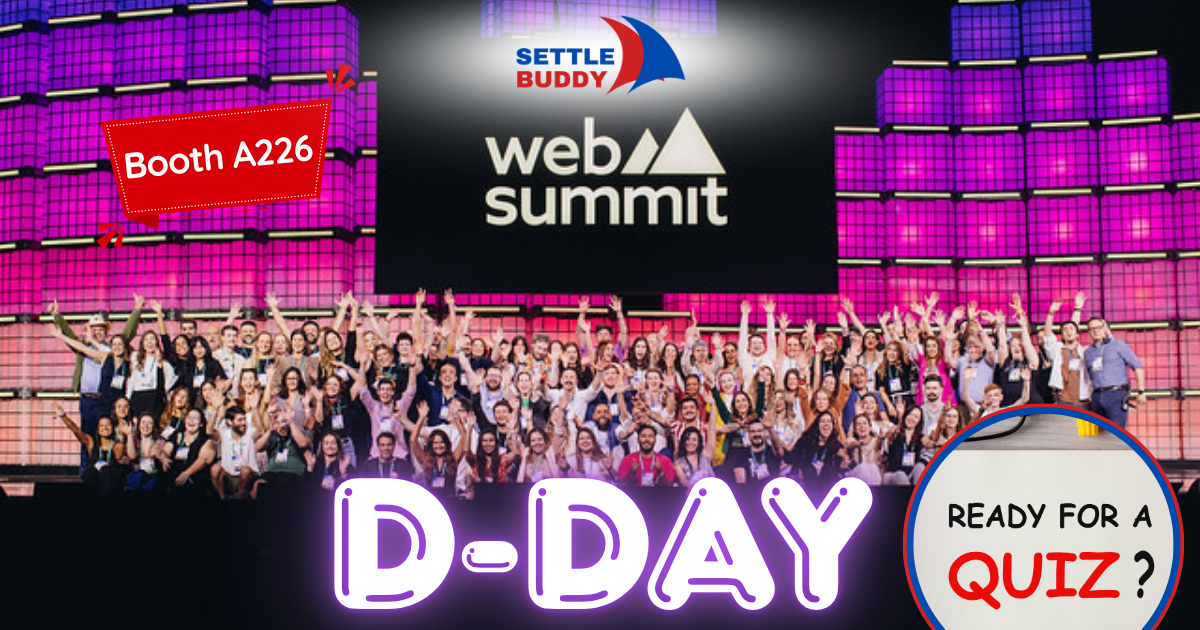 D-Day: Settle Buddy is in at Booth A226! Has anyone checked into Web Summit Vancouver 2025?